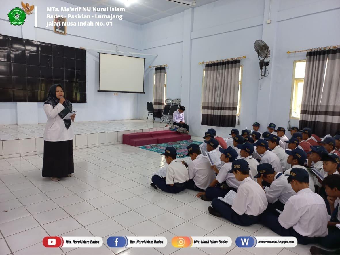 Menerapkan disiplin disekolah! Sosialisasi tata tertib siswa.