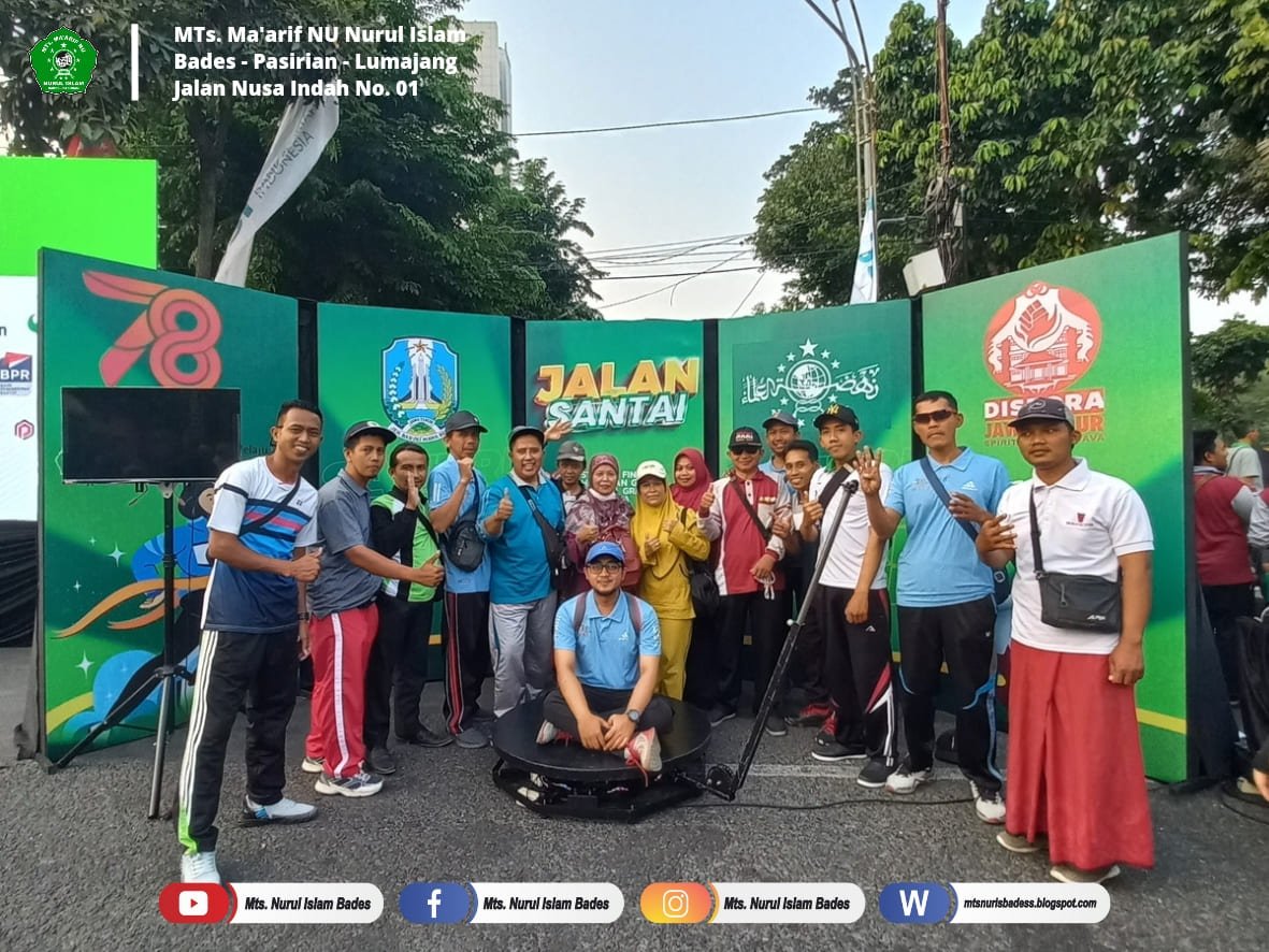 Jalan Santi Dalam Rangka Peringatan Hari Santri Nasional Di Gedung Negara Grahardi